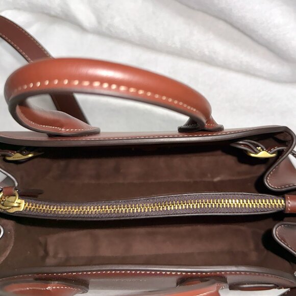 COACH Empire Carryall Bag 26 CU066 Maple - Picture 8 of 9